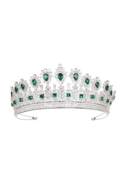 Green Zircon Princess Crown
