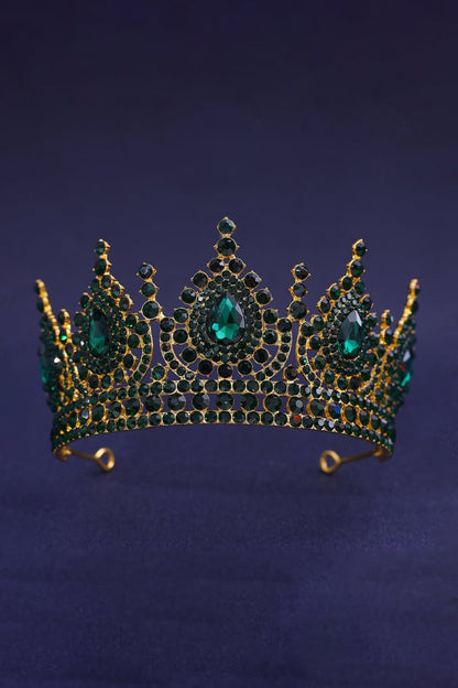 Half Circle Crystal Tiara