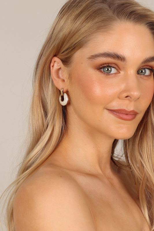 Flora Earrings - Gold